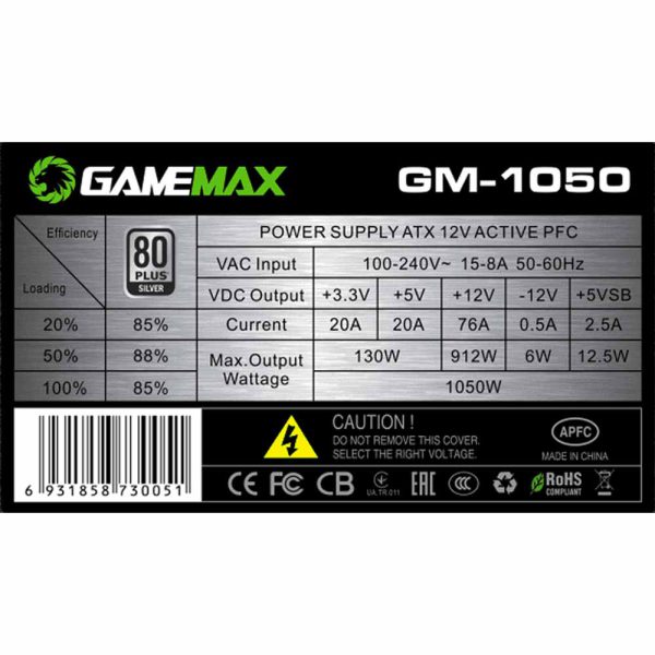 GameMax-Power-GM1050-INFO