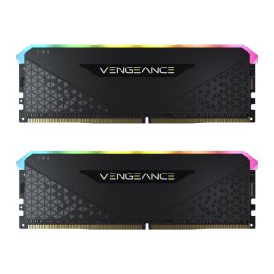 رم CL16 DDR4 کورسیر 32 گیگابایت 3200MHZ مدل Vengeance RGB RS