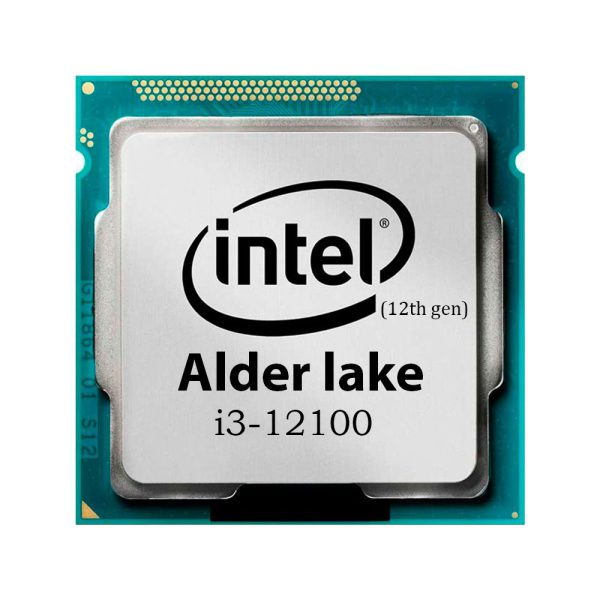 پردازنده اینتل Alder Lake مدل i3-12100 بدون جعبه