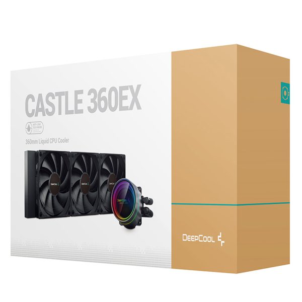 خنک کننده مایع پردازنده Deep Cool مدل CASTLE 360EX A-RGB