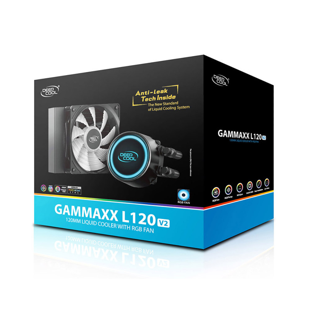 خنک کننده مایع پردازنده Deep Cool مدل GAMMAXX L120 V2