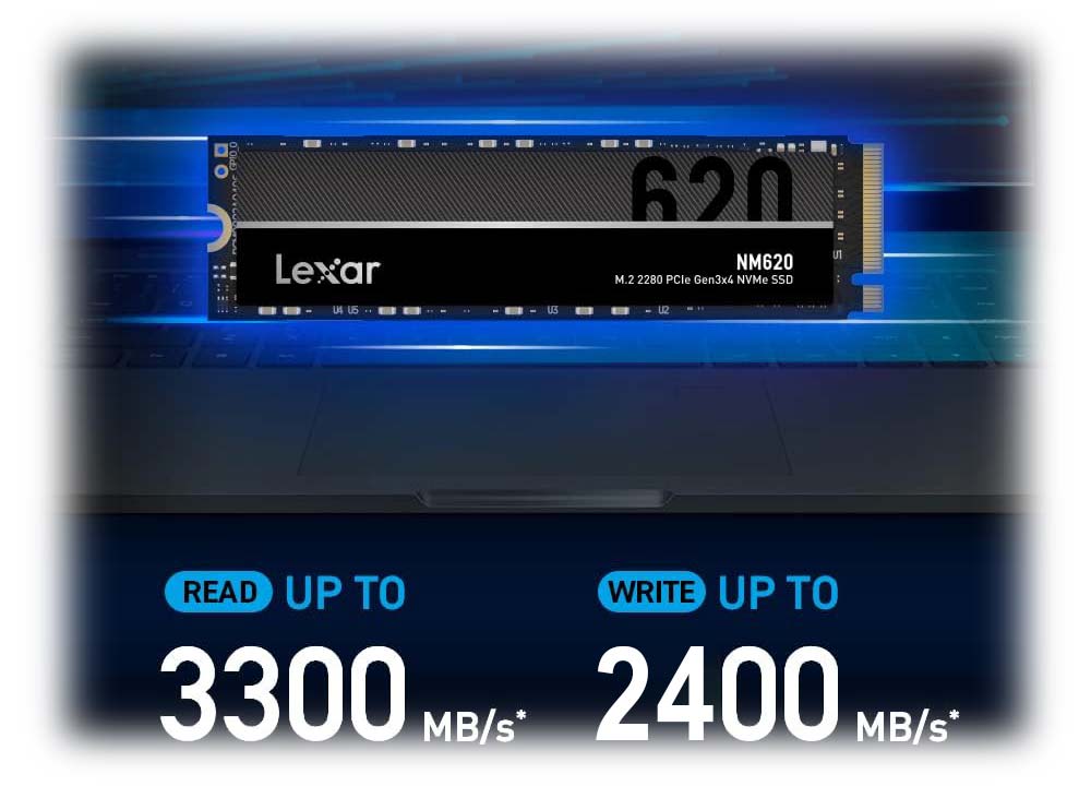 سرعت اس اس دی لکسار ظرفیت 512GB مدل NM620